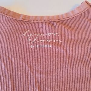 Lemon and Loom Ribbed Sleeper